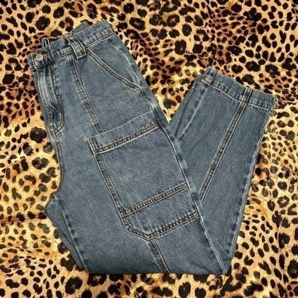BDG High Rise Baggy Cargo Jeans